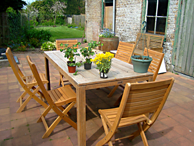 Het terras